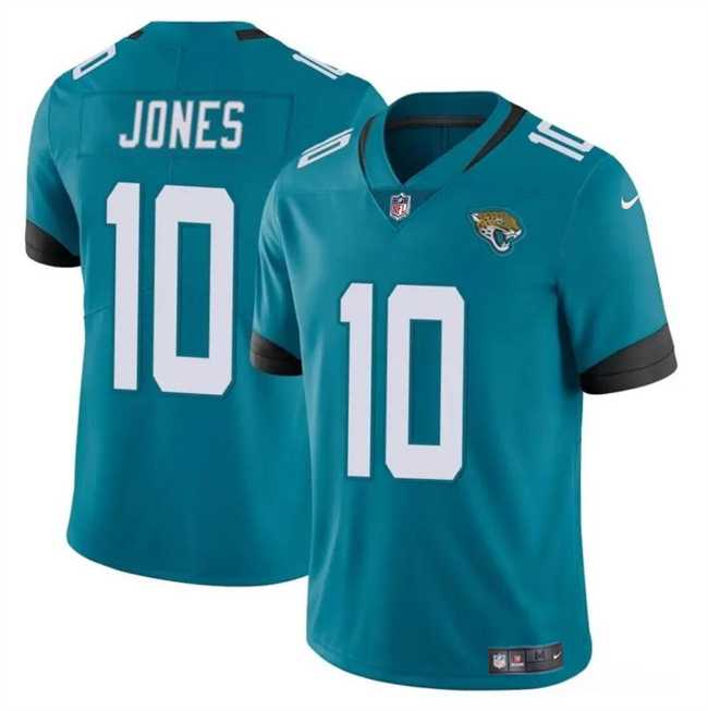 Men & Women & Youth Jacksonville Jaguars #10 Mac Jones Teal Vapor Untouchable Limited Stitched Jersey->kansas city chiefs->NFL Jersey